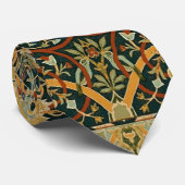 William Morris Perzisch Oriëntaal Tapijt Kunst Stropdas (Opgerold)