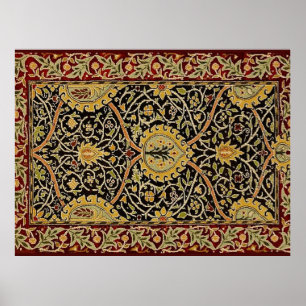 William Morris Perzisch Tapijt Kunstprint Ontwerp Poster