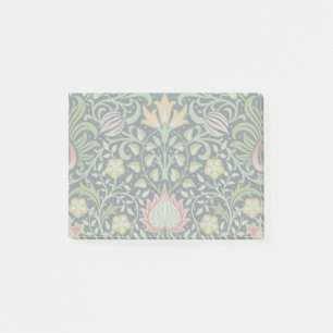 William Morris Perzisch Zwart Bloemmotief Tegelmot Post-it® Notes