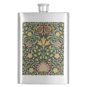 William Morris Perzisch Zwart Bloemmotief Tegeltje Flacon