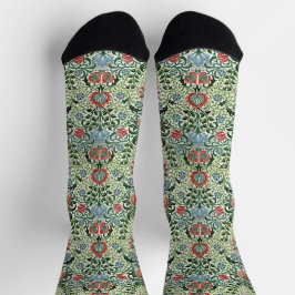 William Morris "Perzische Bloem" Sokken