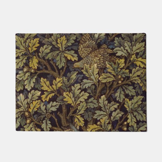 William Morris - Pheasant Bird Tree Botanical Deurmat (Voorkant)