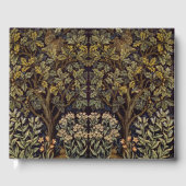 William Morris - Pheasant Bird Tree Botanical Gastenboek (Voorkant)