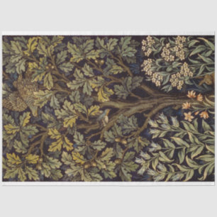 William Morris - Pheasant Bird Tree Botanical Tissuepapier