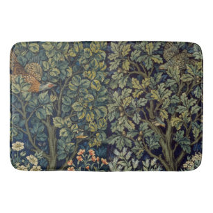William Morris Pheasant Bird Tree Woodland Badmat