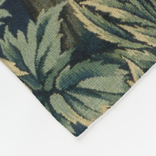 William Morris Pheasant Bird Tree Woodland Fleece Deken (Hoek)