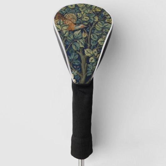 William Morris Pheasant Bird Tree Woodland Golfheadcover (Voorkant)