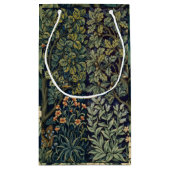 William Morris Pheasant Bird Tree Woodland Klein Cadeauzakje (Achterkant)