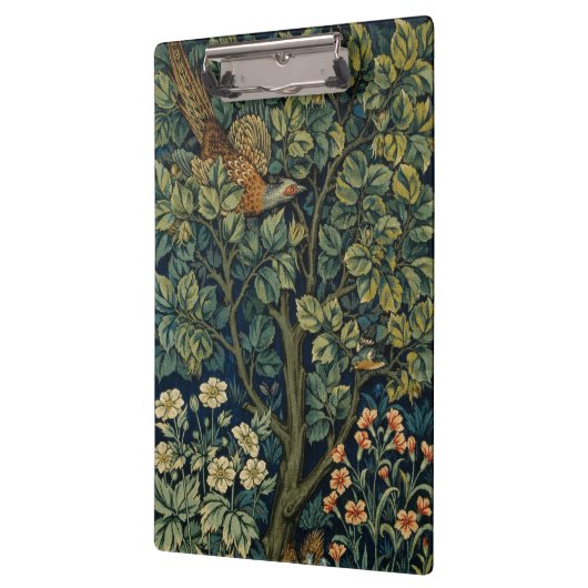 William Morris Pheasant Bird Tree Woodland Klembord (Links)
