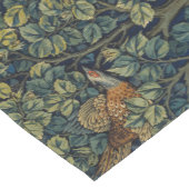 William Morris Pheasant Bird Tree Woodland Korte Tafelloper (Hoek)
