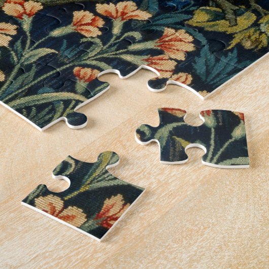 William Morris Pheasant Bird Tree Woodland Legpuzzel (Zijkant)