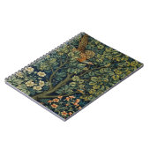 William Morris Pheasant Bird Tree Woodland Notitieboek (Linkerzijde)