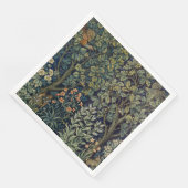 William Morris Pheasant Bird Tree Woodland Servet (Hoek)