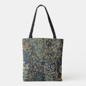 William Morris Pheasant Bird Tree Woodland Tote Bag (Achterkant)