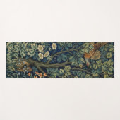 William Morris Pheasant Bird Tree Woodland Yogamat (Voorkant (horizontaal))