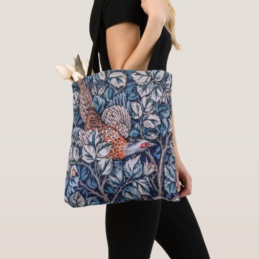 William Morris Pheasant Tote Bag (Dichtbij)