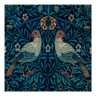 William Morris Pheasants Perfect Poster