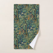 William Morris Phesant Bird Forest Bad Handdoek (Handdoek)