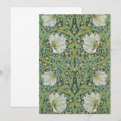 William Morris - Pimpernel Bedankkaart (Voorkant / Achterkant)