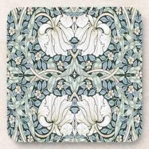 William Morris Pimpernel Blauwe Ingewikkelde Patro Bier Onderzetter
