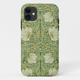 William Morris Pimpernel Bloem Blauw Behang Case-Mate iPhone Case