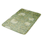 William Morris Pimpernel Bloemen Blauw Behang Badmat (Gekanteld)