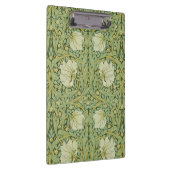 William Morris Pimpernel Bloemen Blauw Behang Klembord (Rechts)