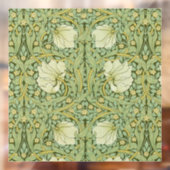 William Morris Pimpernel Bloemen Blauw Behang Raamsticker (Vel 2)