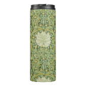 William Morris Pimpernel Bloemen Blauw Behang Thermosbeker (Achterkant)