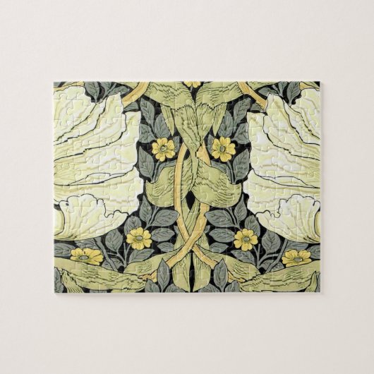 William Morris Pimpernel Bloemige Behang Legpuzzel (Horizontaal)