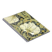William Morris Pimpernel Bloemige Behang Notitieboek (Rechterzijde)