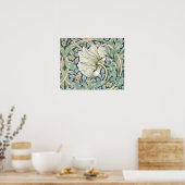 William Morris Pimpernel Bloemige Behang Poster (Keuken)