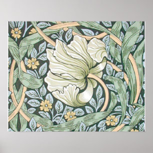 William Morris Pimpernel Bloemige Behang Poster