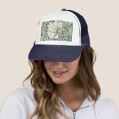 William Morris Pimpernel Bloemige Behang Trucker Pet (In situ)