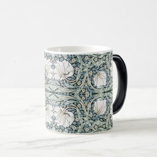 William Morris Pimpernel Blue Magische Mok (Voorkant rechts)