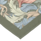 William Morris Pimpernel blush pastel blauw salie Tafelkleed (Gekanteld)