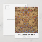 William Morris Pimpernel Briefkaart (Voorkant / Achterkant)
