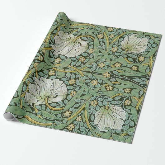 William Morris - Pimpernel Cadeaupapier (Uitgerold)