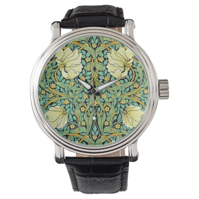 William Morris Pimpernel Classic Design Horloge (Voorkant)