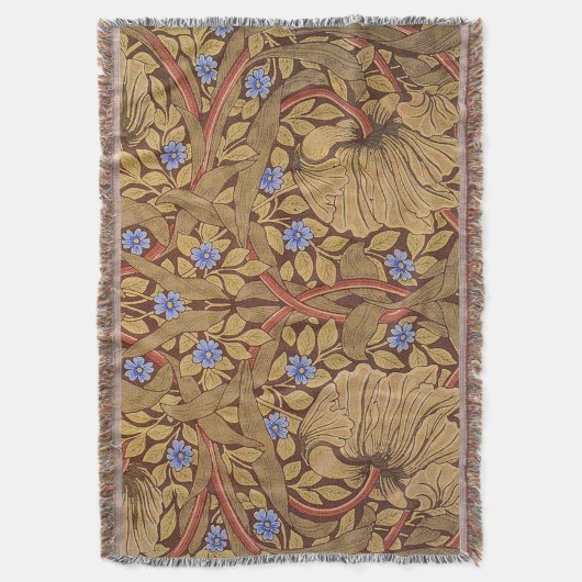 William Morris Pimpernel Deken (Voorkant Verticaal)