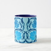 William Morris Pimpernel, Denim & Light Blue Mok (Midden)