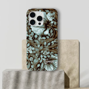 William Morris Pimpernel  Floral iPhone 15 Pro Max Hoesje