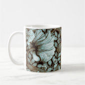 William Morris Pimpernel  Floral Koffiemok (Links)