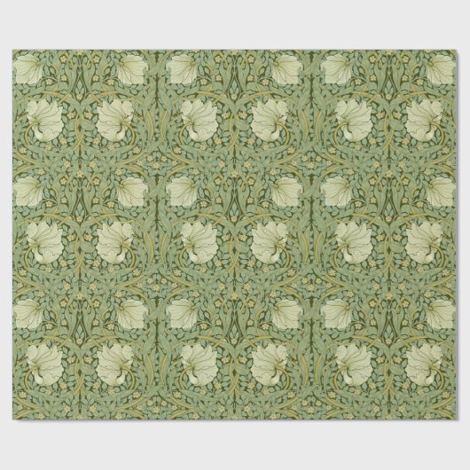 William Morris  Pimpernel Floral Pattern Cadeaupapier (Vlak)