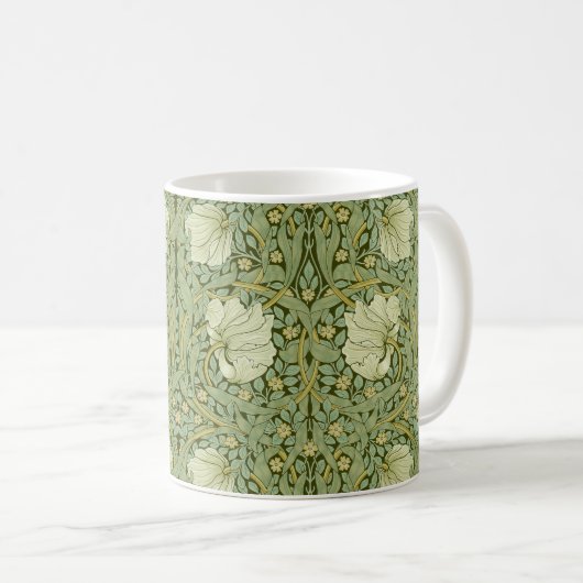 William Morris  Pimpernel Floral Pattern Koffiemok (Voorkant rechts)