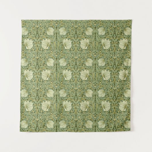 William Morris  Pimpernel Floral Pattern Wandkleed (Voorkant)