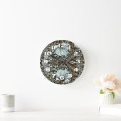 William Morris Pimpernel Floral Ronde Klok (Huis)