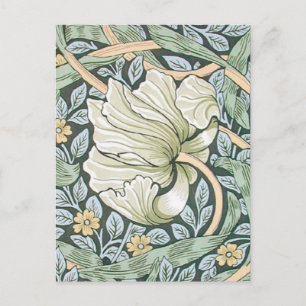 William Morris Pimpernel Floral Wallpaper Briefkaart