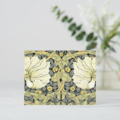 William Morris Pimpernel Floral Wallpaper Briefkaart (Staand voorkant)
