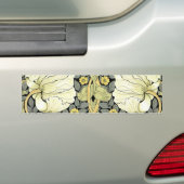 William Morris Pimpernel Floral Wallpaper Bumpersticker (Op auto)